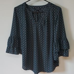NWOT roz & Ali Blouse M
